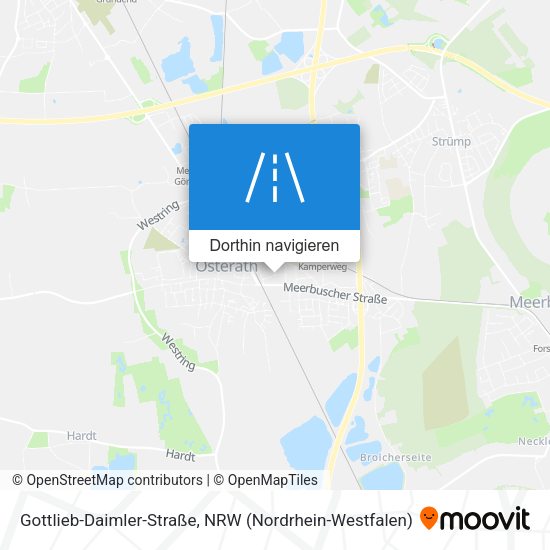 Gottlieb-Daimler-Straße Karte