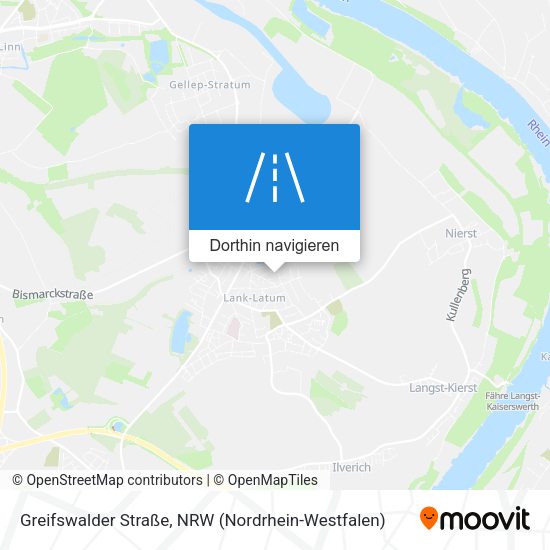 Greifswalder Straße Karte