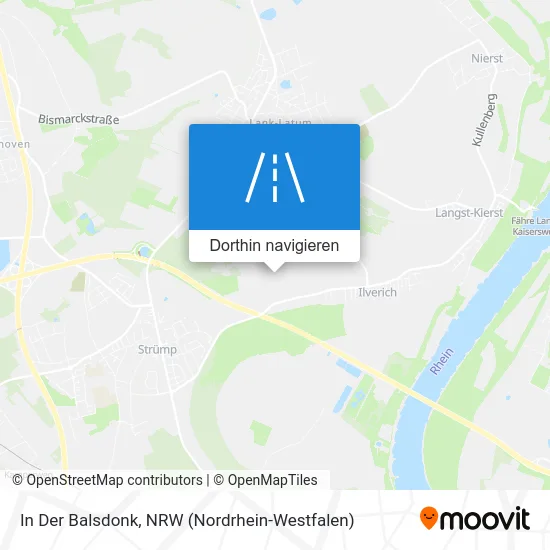 In Der Balsdonk Karte