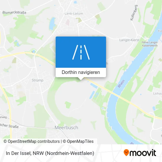 In Der Issel Karte
