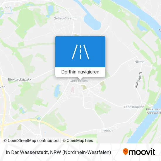 In Der Wasserstadt Karte