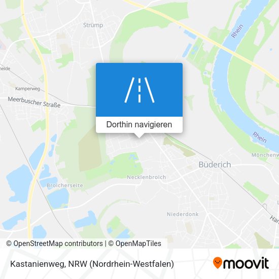 Kastanienweg Karte