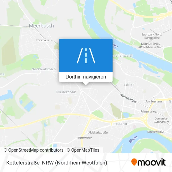 Kettelerstraße Karte