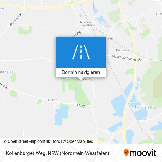 Kollenburger Weg Karte