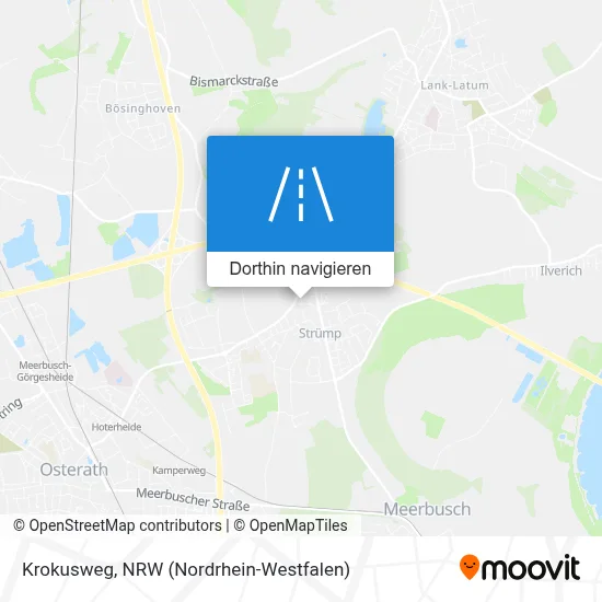 Krokusweg Karte