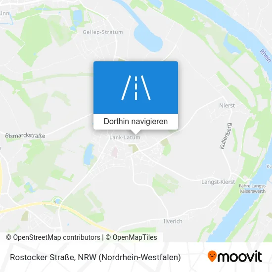 Rostocker Straße Karte