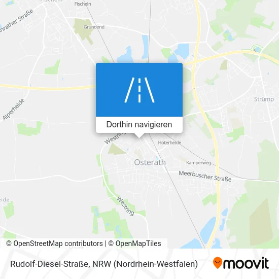 Rudolf-Diesel-Straße Karte