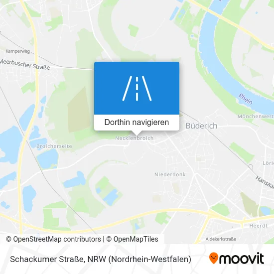 Schackumer Straße Karte