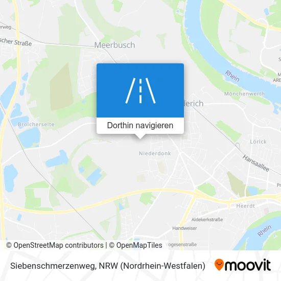 Siebenschmerzenweg Karte