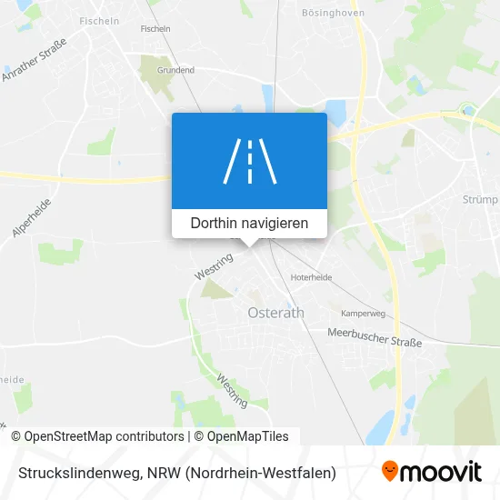 Struckslindenweg Karte