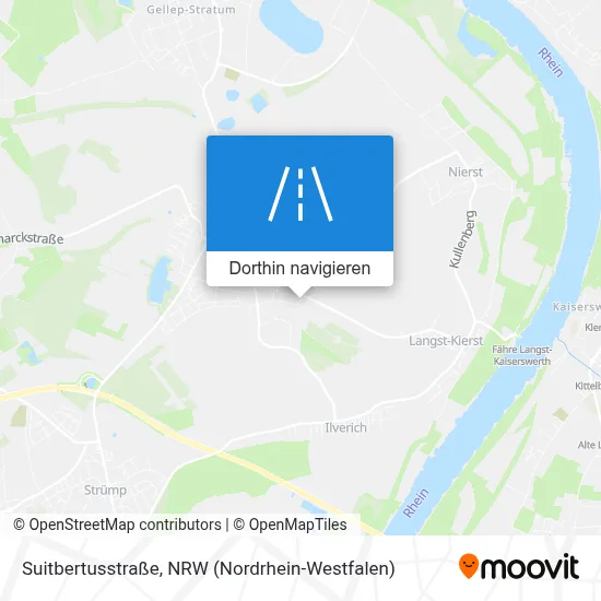 Suitbertusstraße Karte
