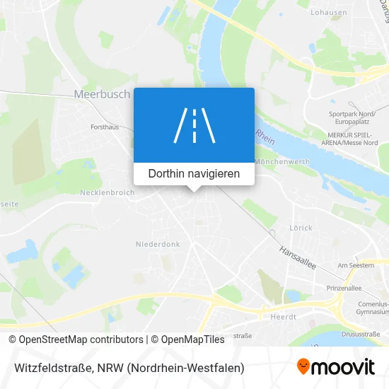 Witzfeldstraße Karte