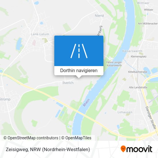 Zeisigweg Karte