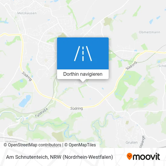 Am Schnutenteich Karte