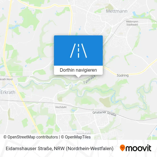 Eidamshauser Straße Karte