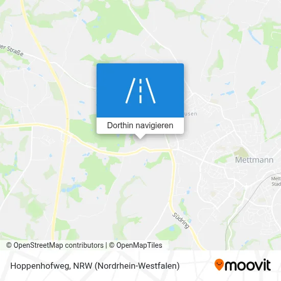 Hoppenhofweg Karte
