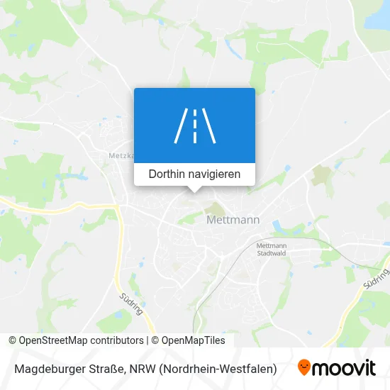 Magdeburger Straße Karte