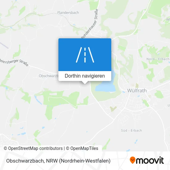 Obschwarzbach Karte
