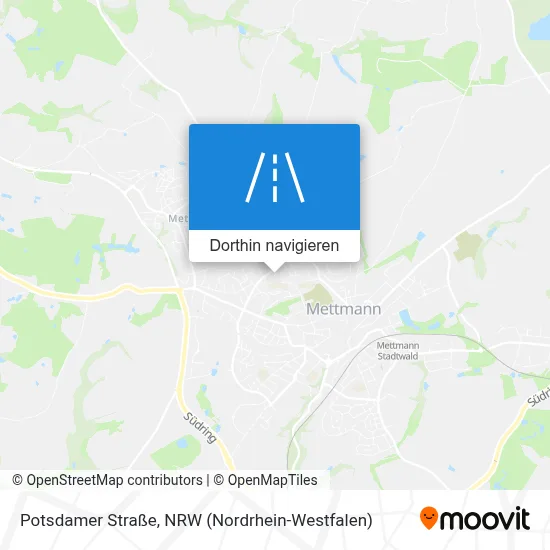 Potsdamer Straße Karte