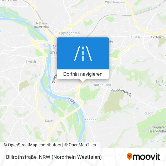 Billrothstraße Karte