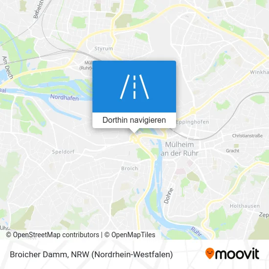 Broicher Damm Karte