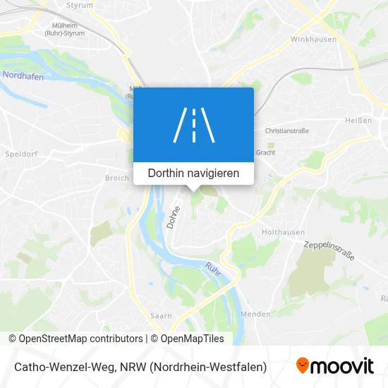 Catho-Wenzel-Weg Karte