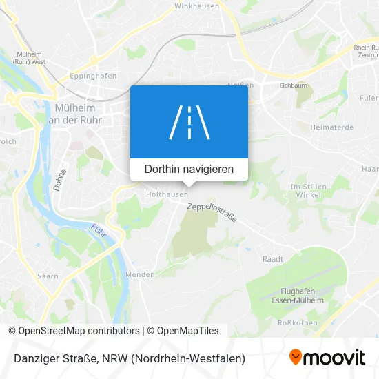 Danziger Straße Karte