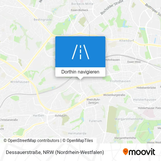 Dessauerstraße Karte