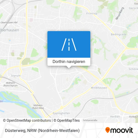 Düsterweg Karte