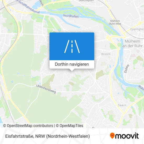 Eisfahrtstraße Karte