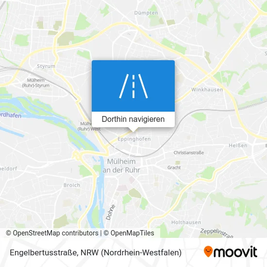 Engelbertusstraße Karte