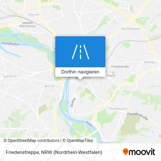 Friedenstreppe Karte