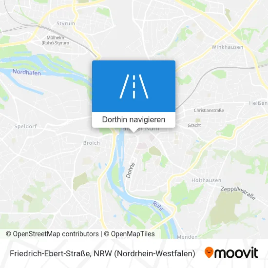 Friedrich-Ebert-Straße Karte