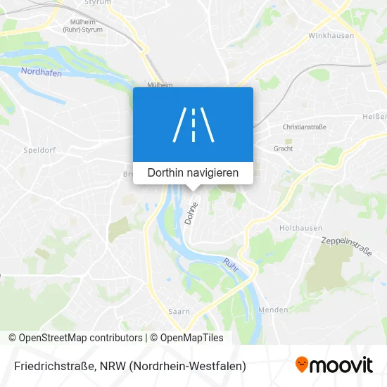 Friedrichstraße Karte