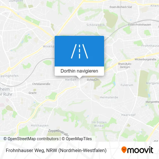 Frohnhauser Weg Karte