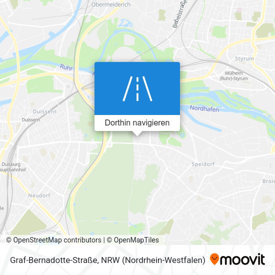 Graf-Bernadotte-Straße Karte