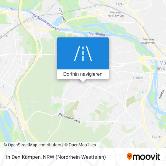 In Den Kämpen Karte