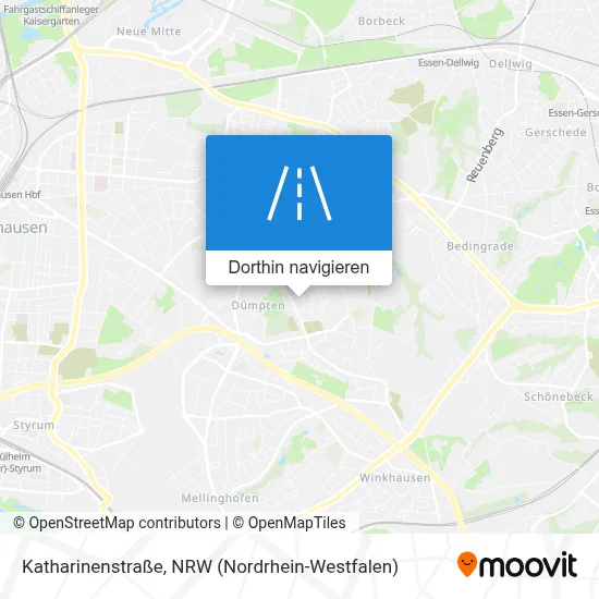 Katharinenstraße Karte