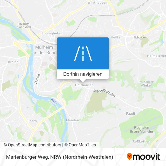 Marienburger Weg Karte