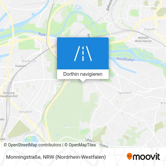 Monningstraße Karte