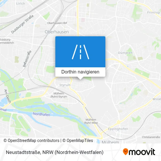 Neustadtstraße Karte