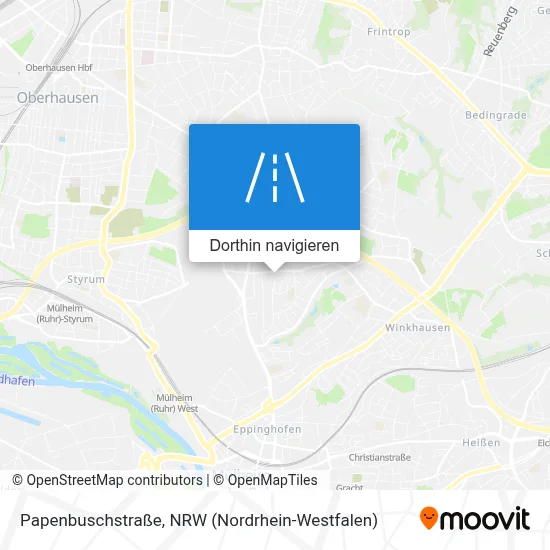 Papenbuschstraße Karte