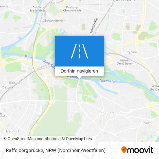 Raffelbergbrücke Karte