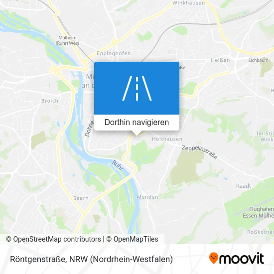 Röntgenstraße Karte