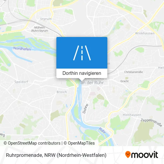 Ruhrpromenade Karte