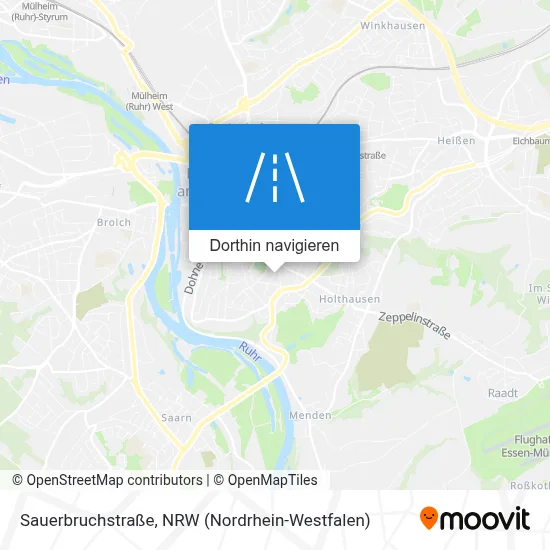 Sauerbruchstraße Karte