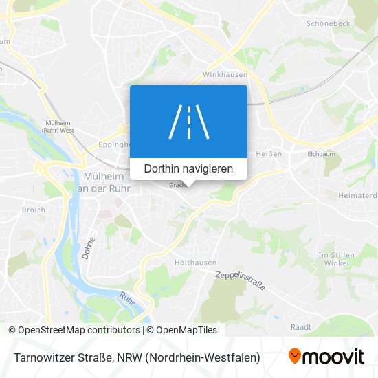 Tarnowitzer Straße Karte