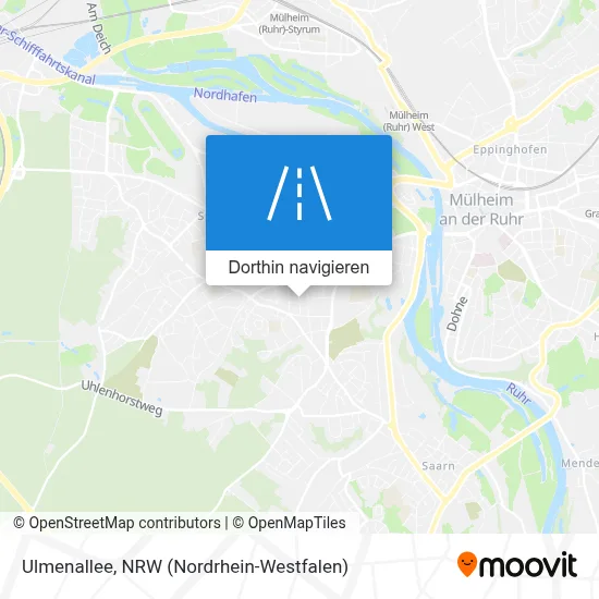 Ulmenallee Karte