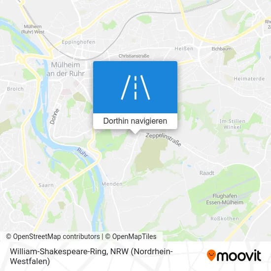 William-Shakespeare-Ring Karte