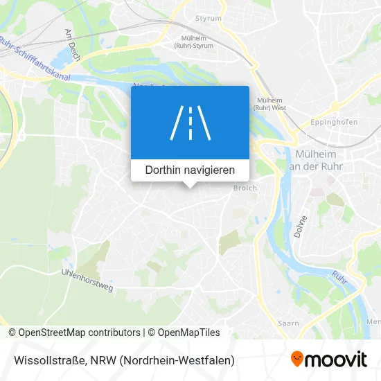 Wissollstraße Karte